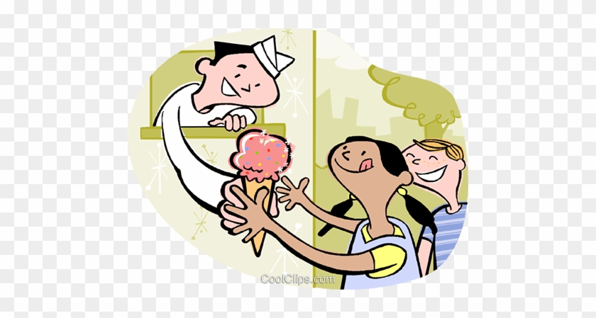 Buying Ice Cream Clipart - Buy Ice Cream Cartoon #1088312