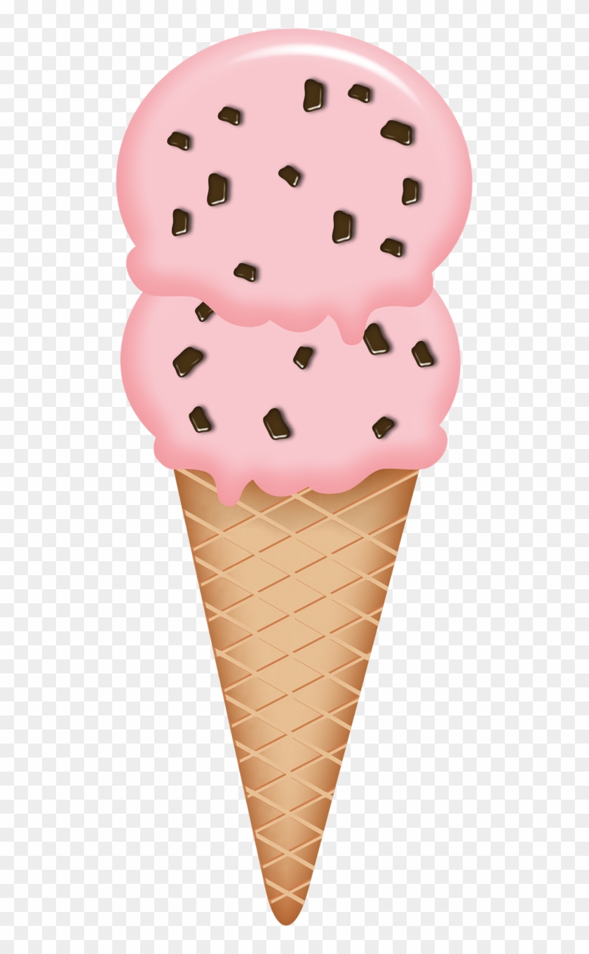 ○••°‿✿⁀ice Cream‿✿⁀°••○ - Clipart Ice Cream Pink #1088317