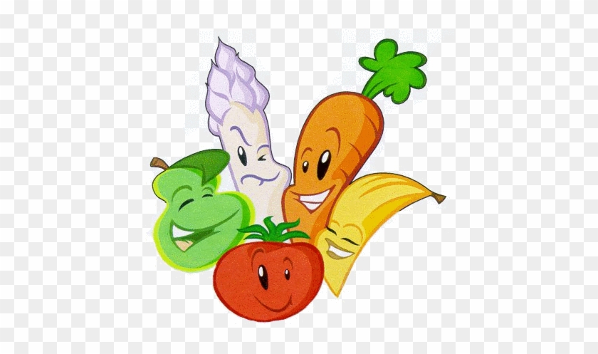 7 Choses Qui Arrivent Lorsqu'on Arrête De Manger De - Cartoon Fruit And Veggies #1088328