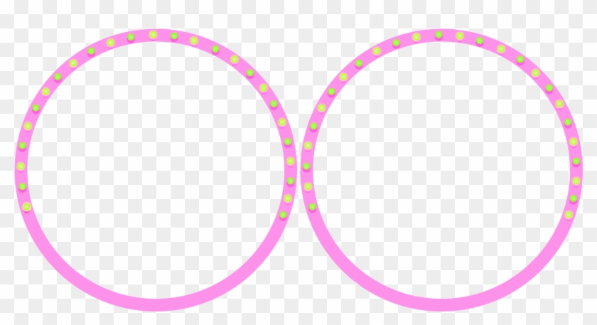 Pink Light Decorative Circle Decorative Pattern - Magrathea #1088373