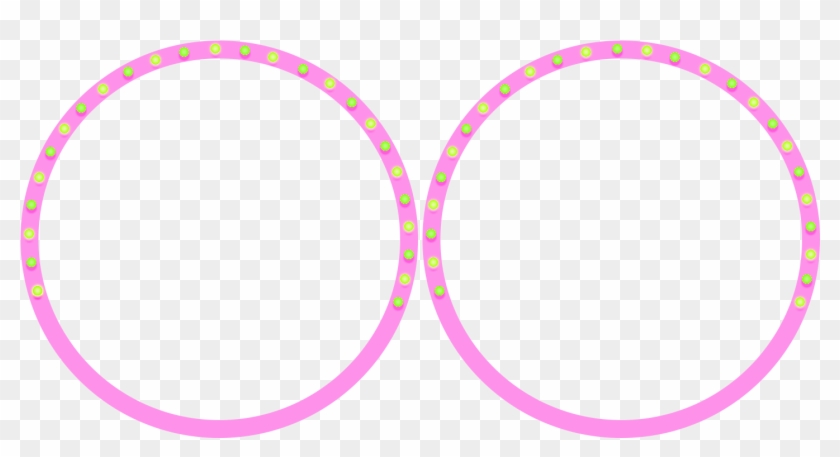 Pink Light Decorative Circle Decorative Pattern - Magrathea #1088373