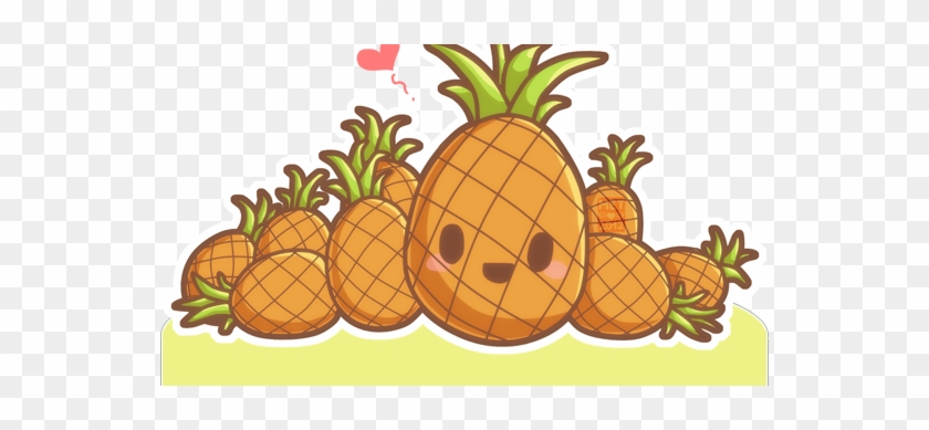 Pineapple Pony C - Cartoon #1088423