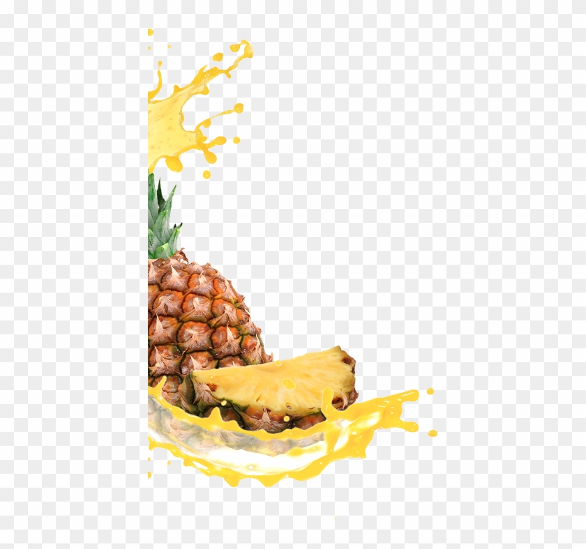 Pineapple - Pineapple Juice Splash Png #1088450