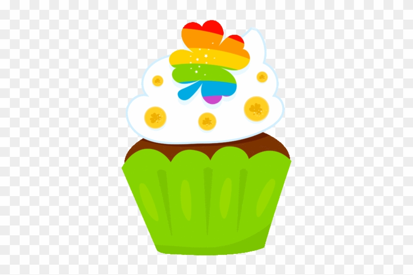 Chocolate Rainbow Cupcake - Cupcake #1088452