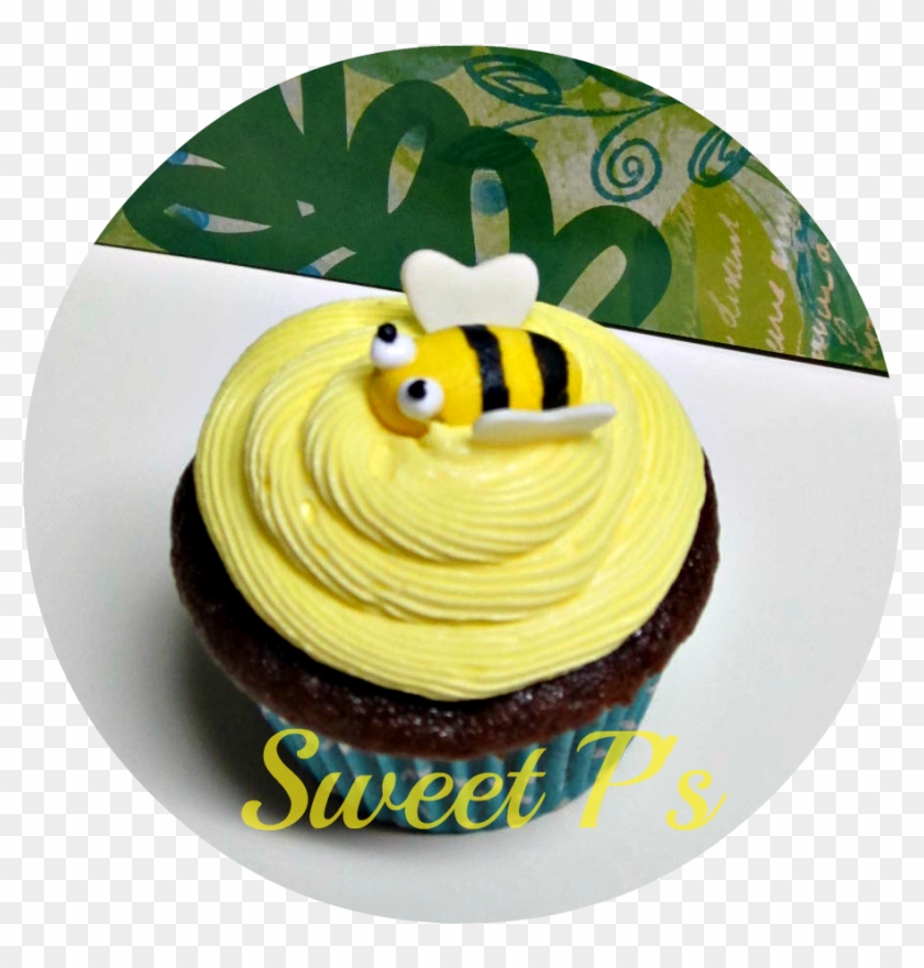 Bumble Bee Cupcake - Bumblebee #1088483