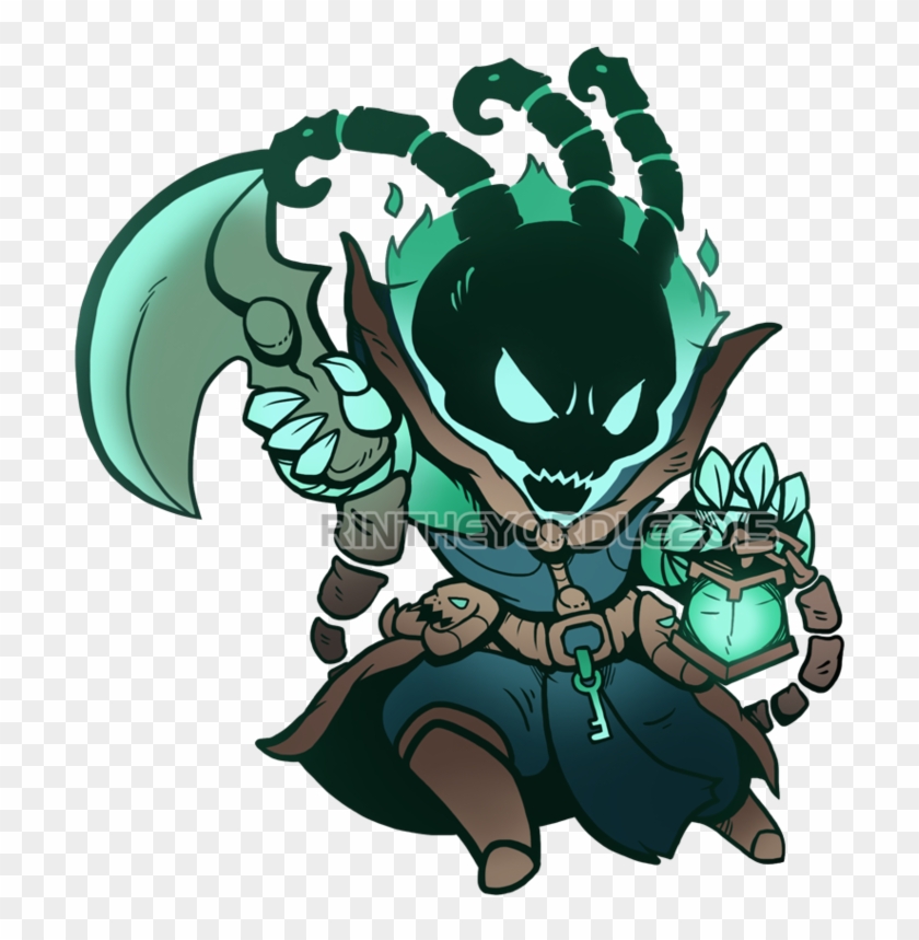 Thresh Chibi By Rintheyordle - League Of Legends Chibi #1088517