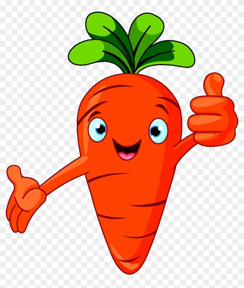 Vegetable Cartoon Carrot Clip Art - Cartoon Vegetables #1088533