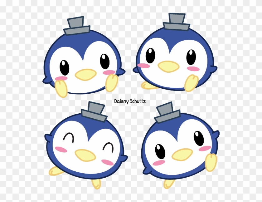 Adorable Penguin By Daieny - Cartoon #1088570