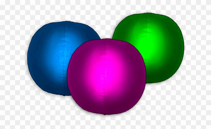 Glow In The Dark Beach Ball - Sphere #1088585