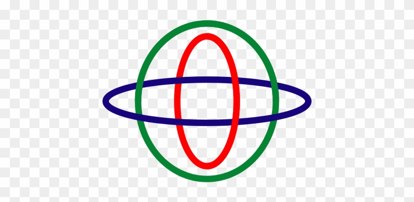 A Realization Of The Borromean Rings As Ellipses - Icon #1088676