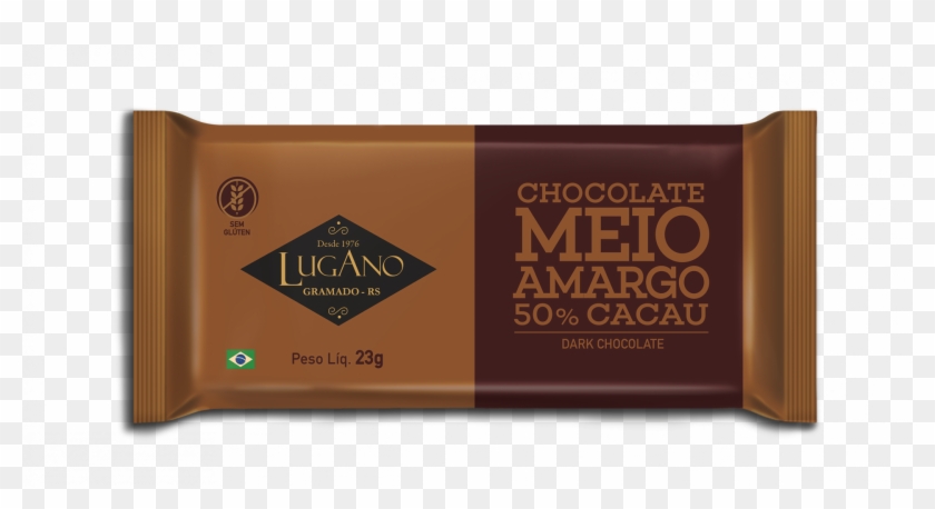 Lugano Bittersweet Chocolate Bar - Love Me #1088696