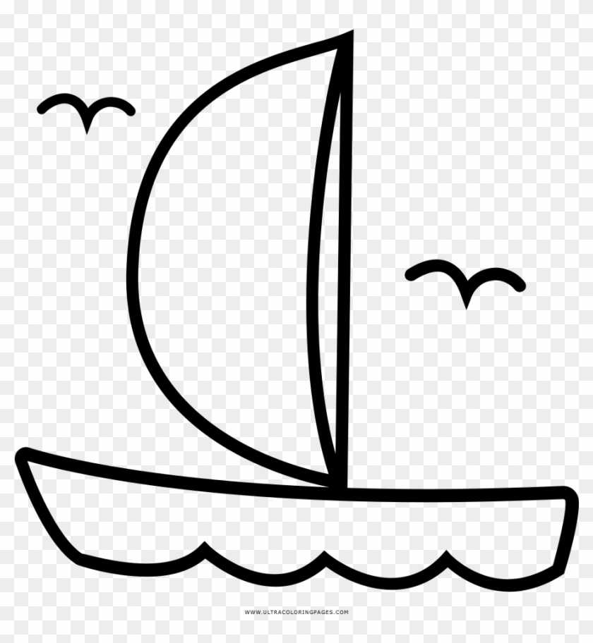 Sail Boat Coloring Page - Coloring Book #1088756