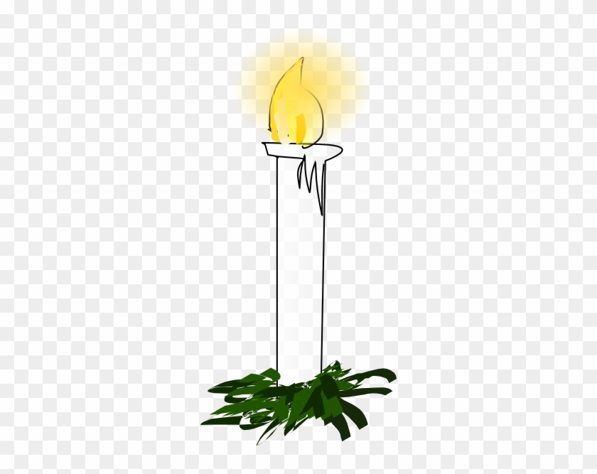 Aquila Christmas Light Clip Art - Christmas Candle Clip Art #1088803