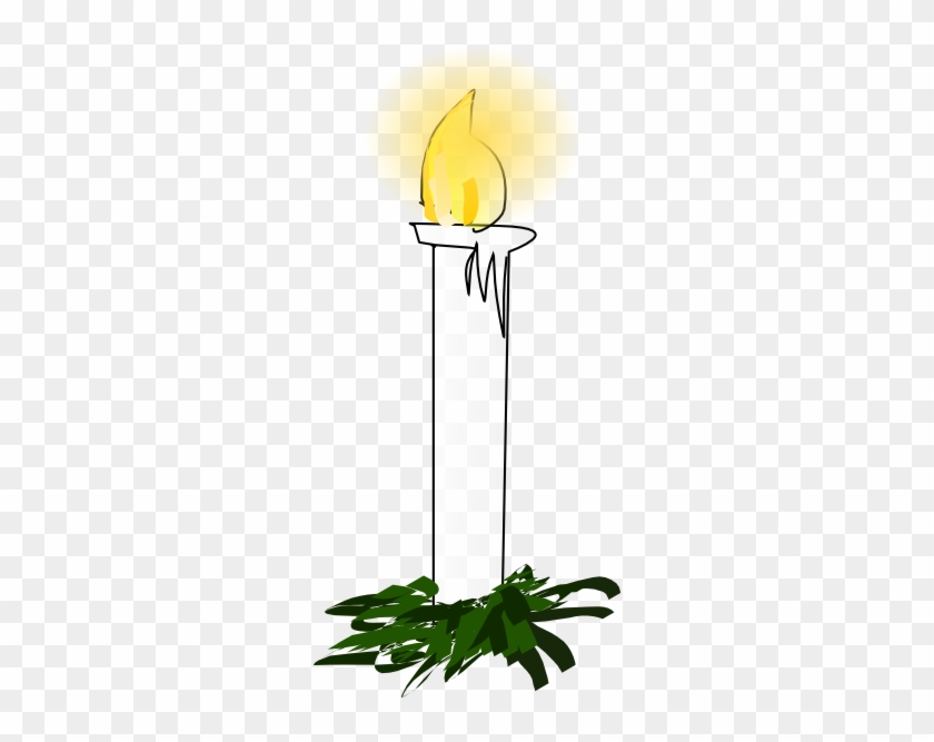 Aquila Christmas Light Clip Art - Christmas Candle Clip Art #1088803