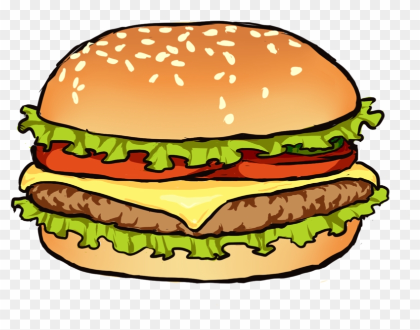 Hamburger Sketch By Melon-felon - Digital Art #1088842