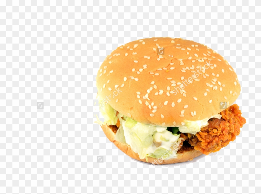 Hamburger Cheeseburger Whopper Fast Food Slider - Hamburger #1088870