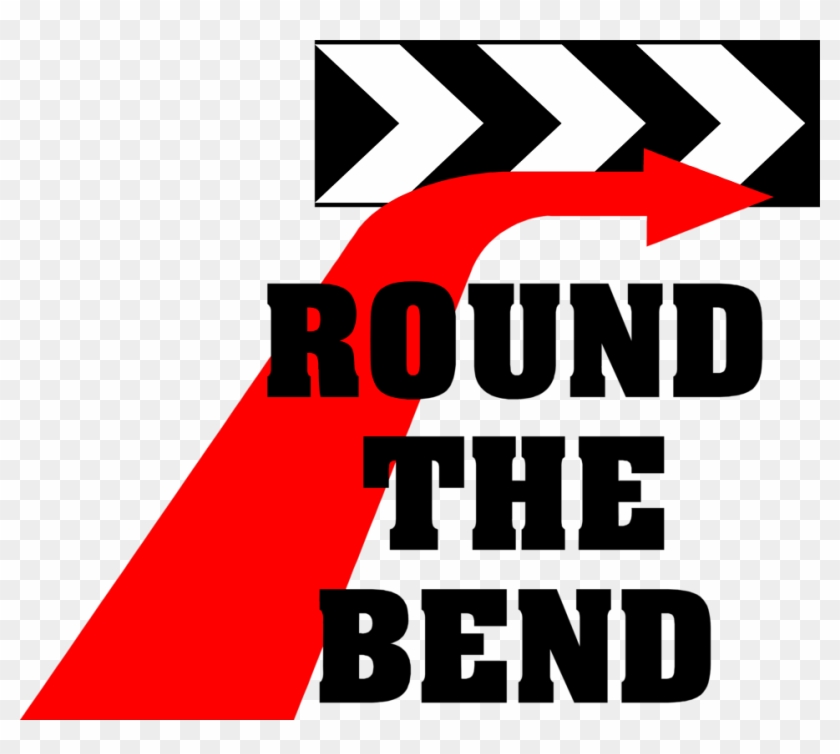 Illustration Of Round The Bend Direction Sign - Round The Bend Sign #1088913