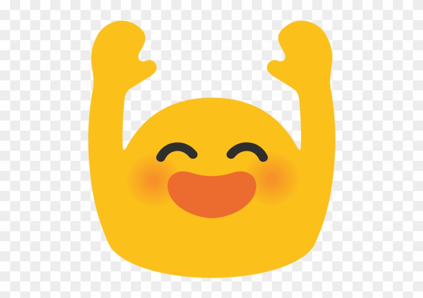 Person Raising Both Hands In Celebration Emoji - Hands In The Air Emoji #1089017