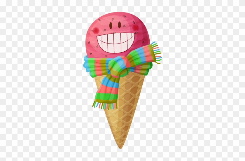 卡通可爱冰淇淋素材 - Creative Ice Cream #1089032