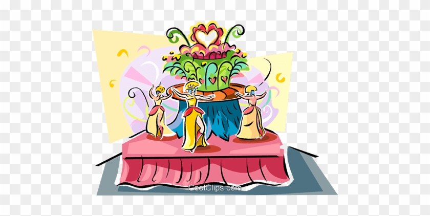 Brazilian Carnival Royalty Free Vector Clip Art Illustration - Illustration #1089100