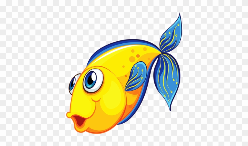Fish Tank Clipart Painting Fish - Fish Cartoon Images Png #1089140