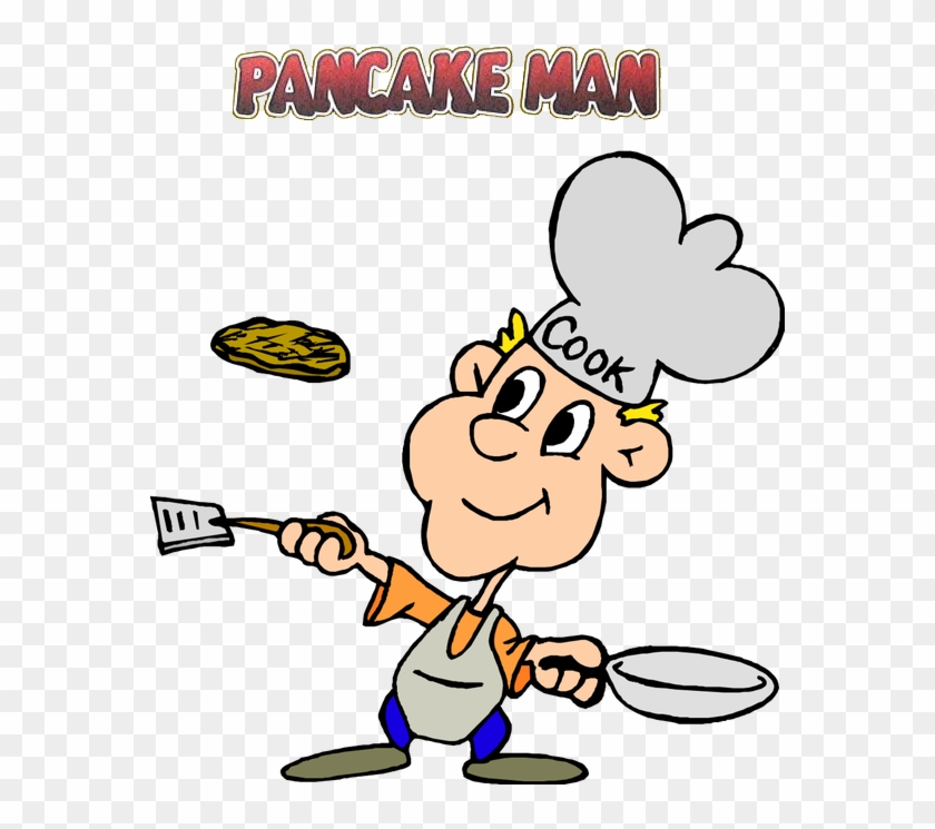 Pancake Man Recipe Pack - Clipart Of Pancake Breakfast #1089251