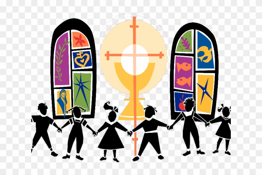 Religious Clipart Church Activity - Los Laicos En La Iglesia #1089470