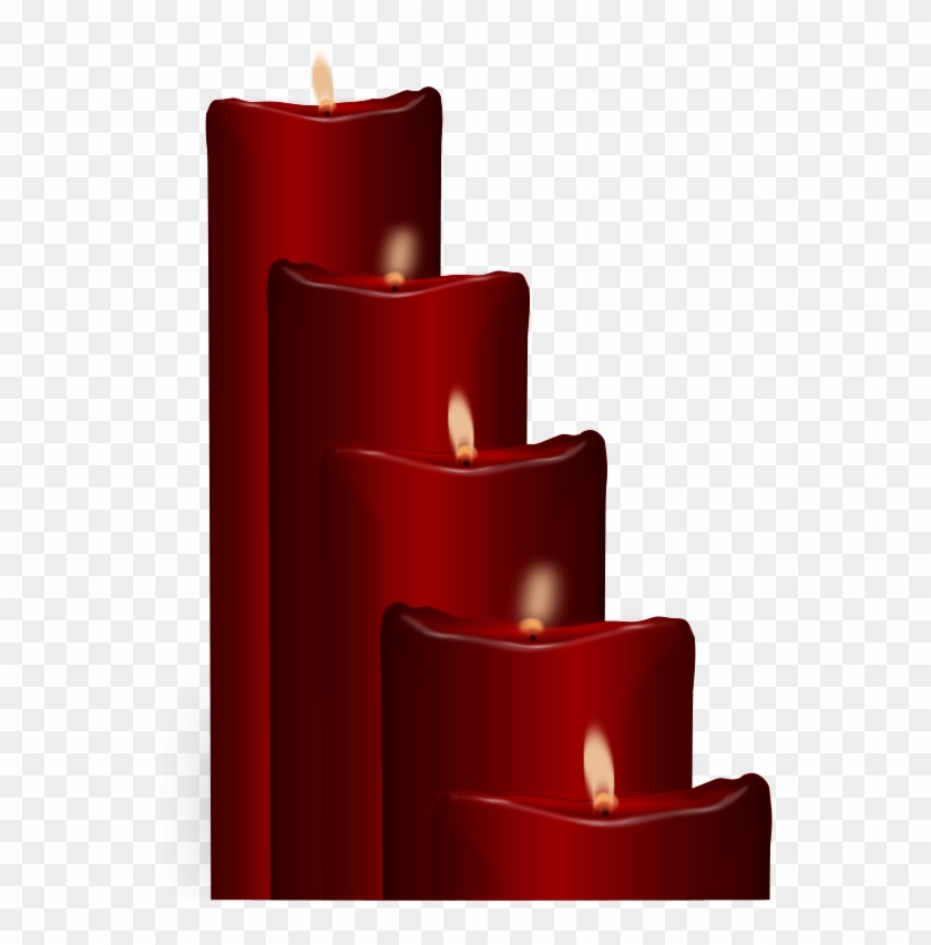 Free Double Spiral Free Themepark Free Candles, Ã Â¾vakã„â€”s - Red Candles Png #1089474