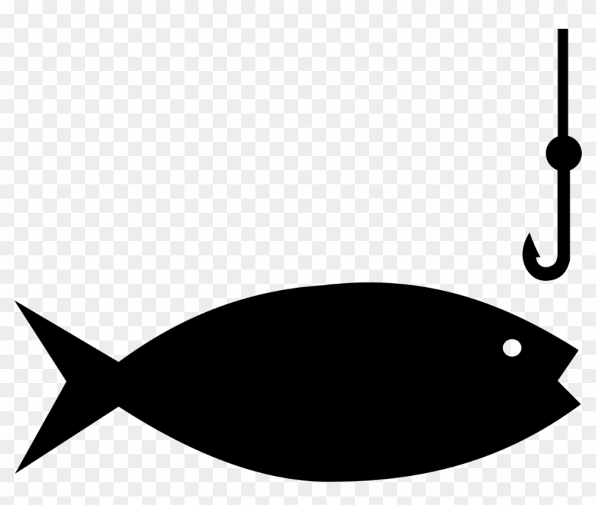 Go Fishing Comments - Vector Silhouette Fish #1089516