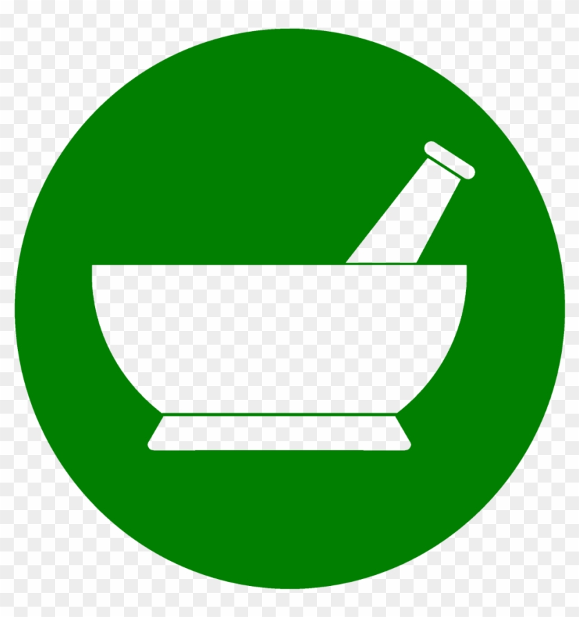 Green Circle Mortar And Pestle Merchandise - Green Email Icon Png #1089556