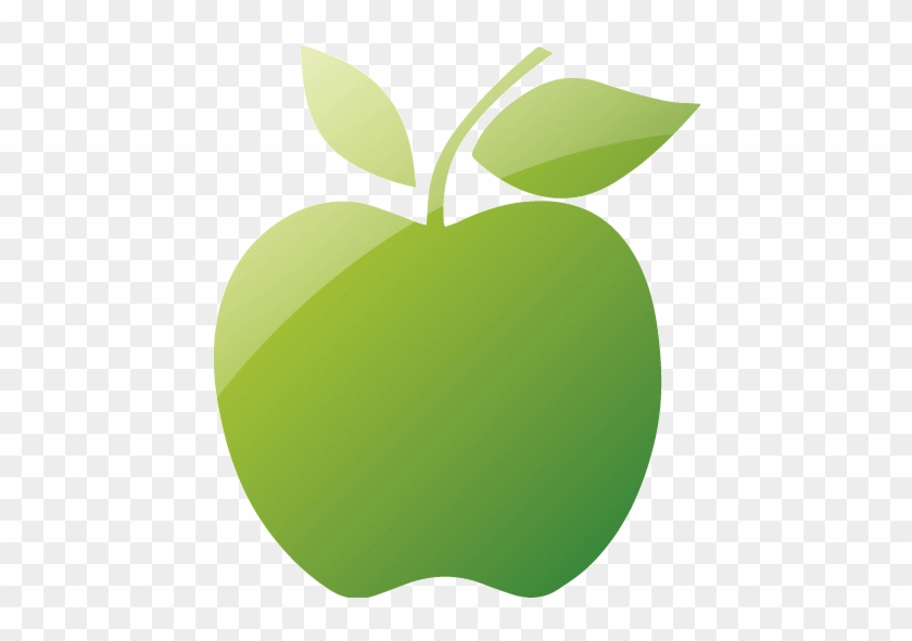 Web 2 Green Apple 2 Icon - Icon #1089566