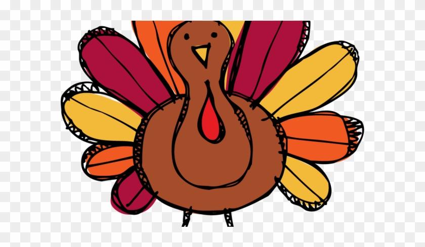 Thanksgiving Break - Thanksgiving Turkey Drawing #1089608