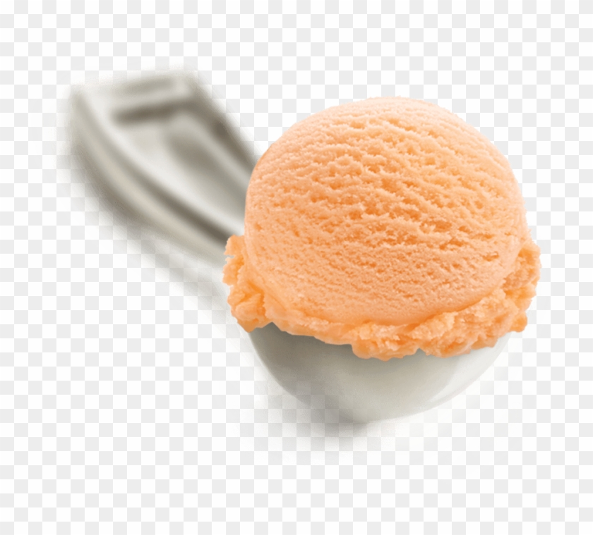 Orange Sherbet - Vanilla Ice Cream Png #1089658