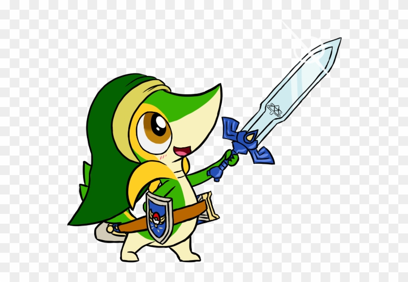 Chibi Snivy Link By Friendlyfiremf - Snivy Chibi #1089707