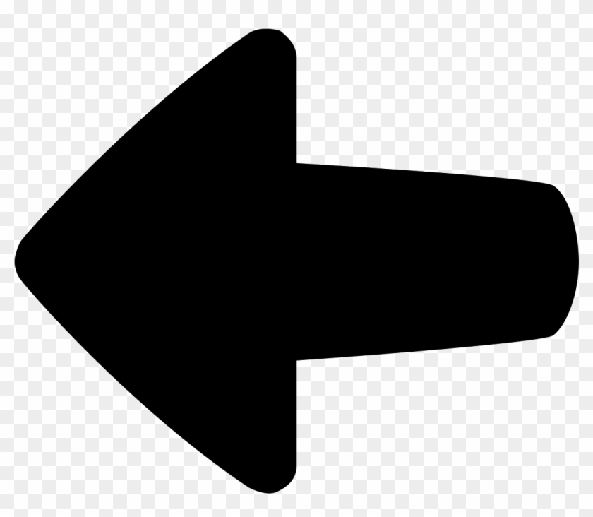 This Is An Icon Of An Arrow Pointed To The Left - Arrow Left Icon #1089735