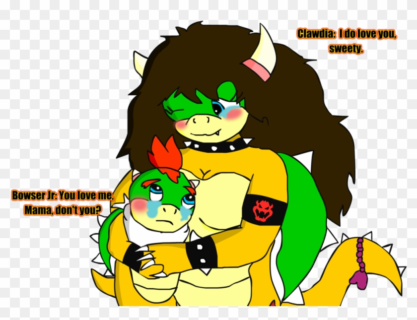 Koopa Mother And Koopa Son By Asylusgoji91 - Cartoon #1089836