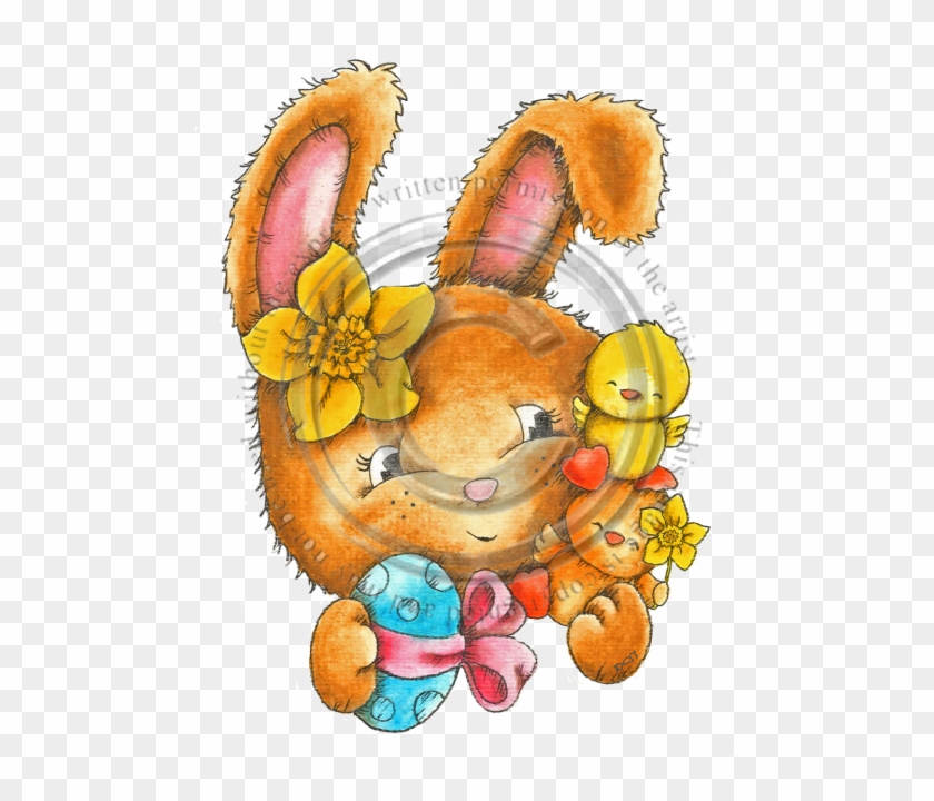 Easter Bunny Cute Col - Illustration #1089857
