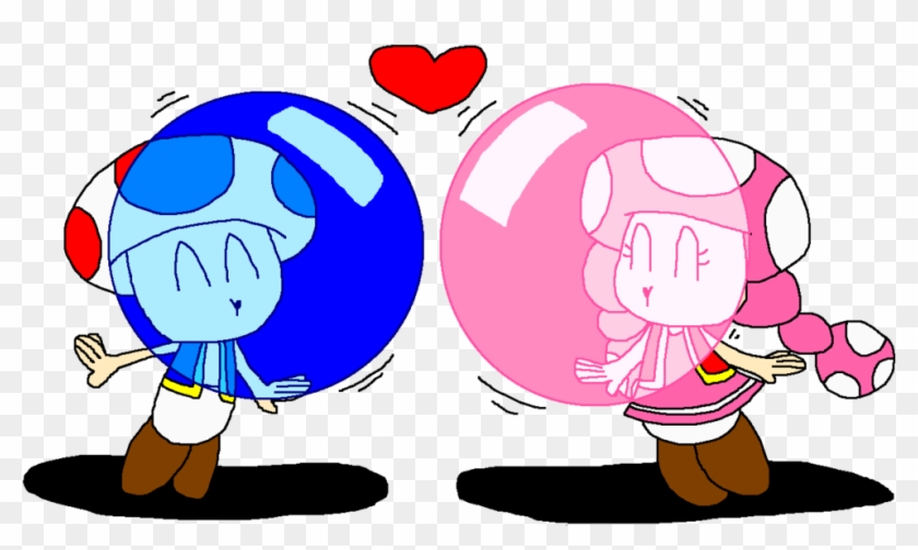 Blowing Bubble Gum Kiss Of Love By Pokegirlrules - Blowing Bubble Gum Kiss Of Love By Pokegirlrules #1089993
