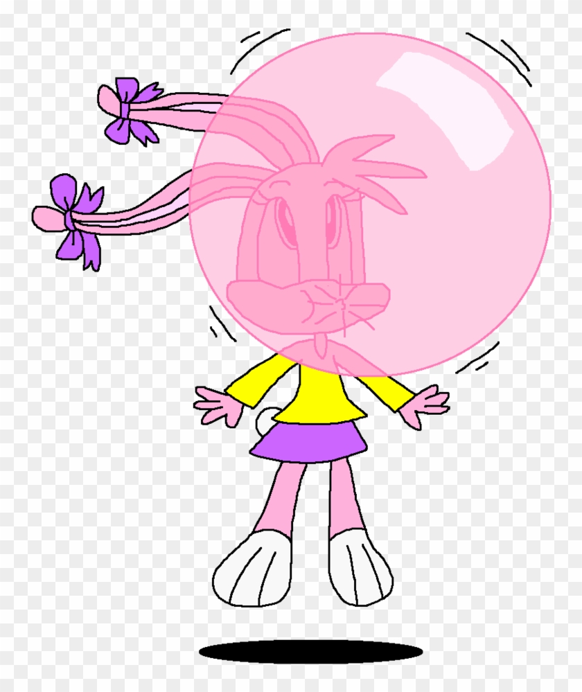 Babs Bunny's Bubble Gum Ride By Pokegirlrules - Cartoon #1090003