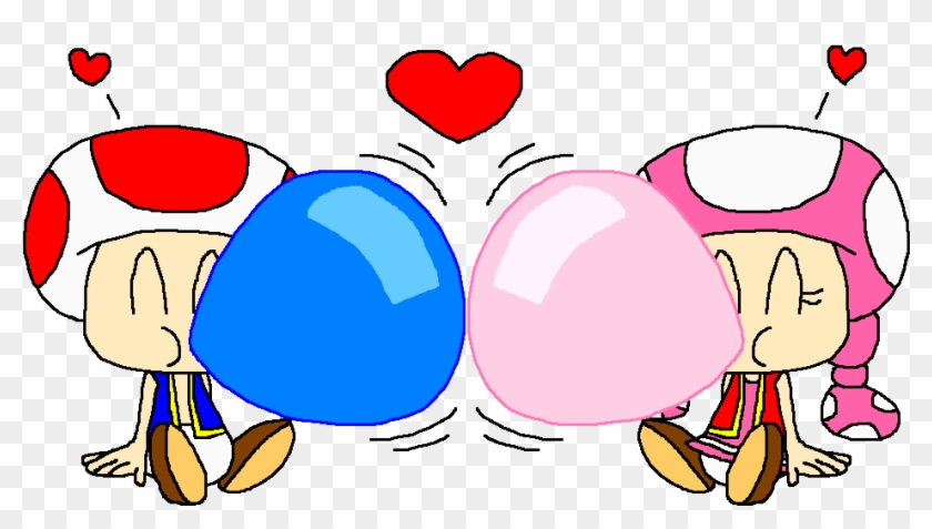 Color Bubble Gum Kiss By Pokegirlrules - Color Bubble Gum Kiss By Pokegirlrules #1090004