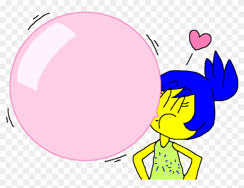 Joy Blows Bubble Gum By Pokegirlrules - Cartoon #1090014