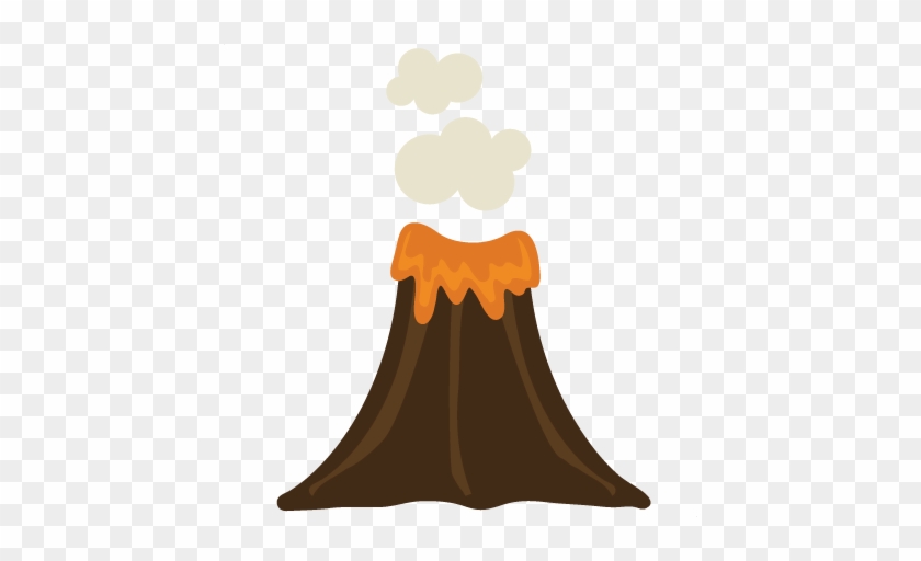 Volcano Clipart Transparent - Volcano Cute #1090062