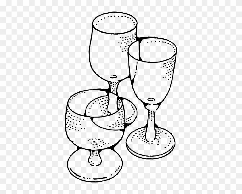 Wine Glasses Clip Art Free Vector 4vector - Wine Glass Clip Art #1090146