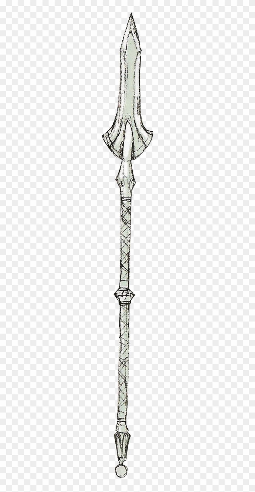 Fe13 Glass Lance Concept - Wrapping Paper #1090193