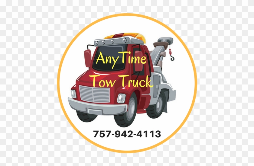 Cartoon Tow Truck Png #1090299
