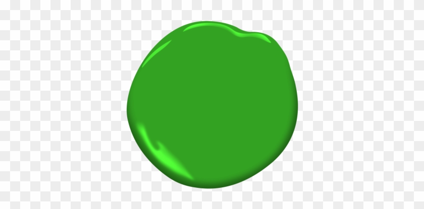 Lizard Green - Colored Circles #1090348