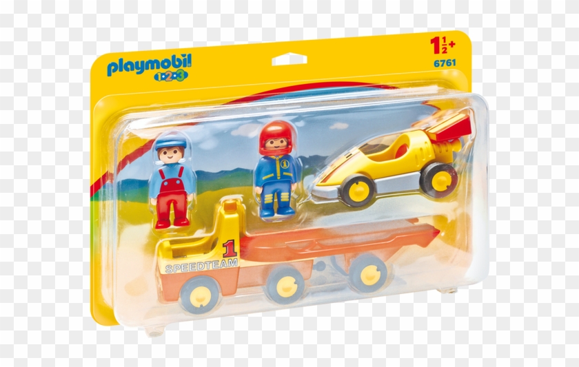 Playmobil - 6761 Racing Car With Transporter #1090402