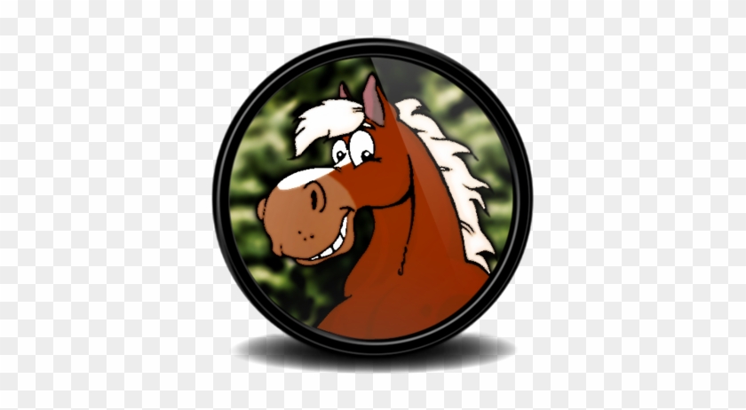 Happy Horse Face By Edook - Happy Horse Cartoon #1090431