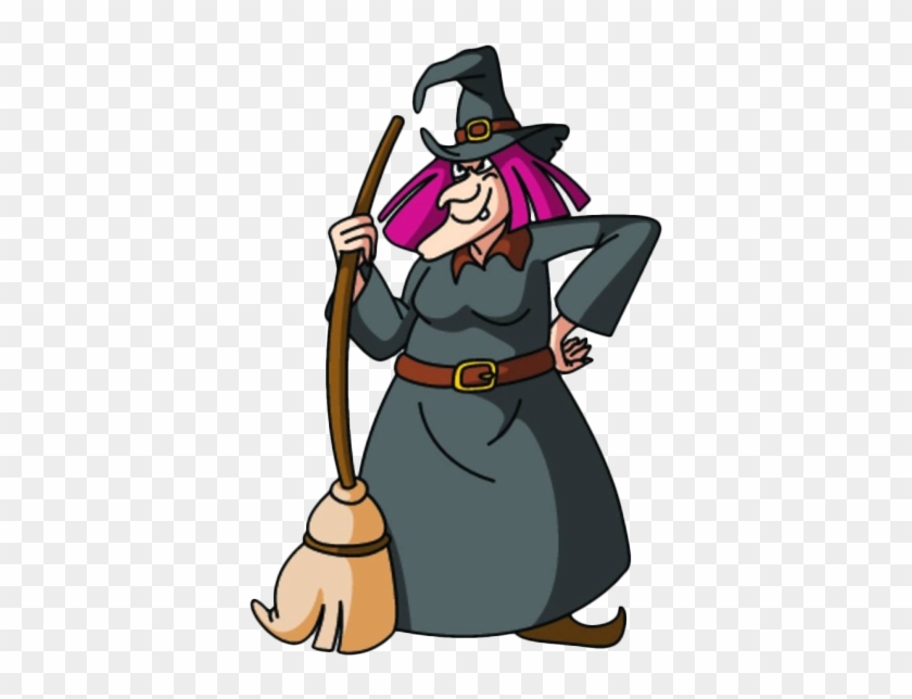 Witchcraft Cartoon Boszorkxe1ny Illustration - Bruja Caricatura - Free Tran...