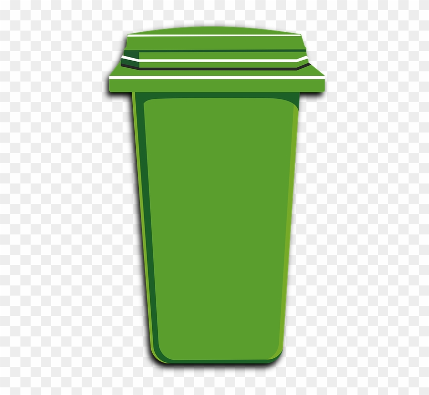 Plastic Cup Cliparts 9, - Trash Bin Clip Art #1090630